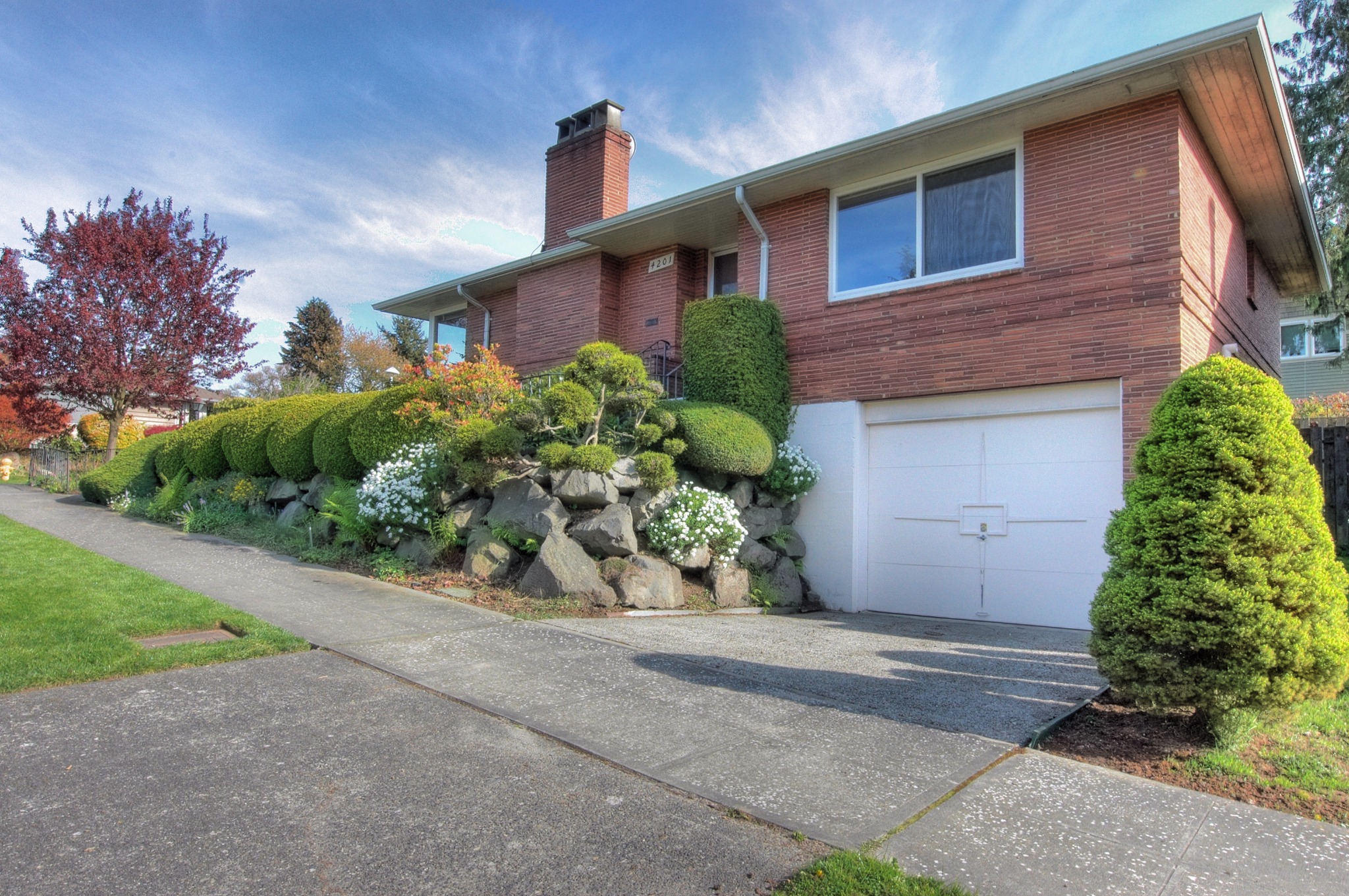 Seattle-area home used to illustrate a confidential relocation